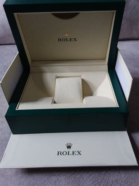 rolex mens watch box papers pre owned|original Rolex box for sale.